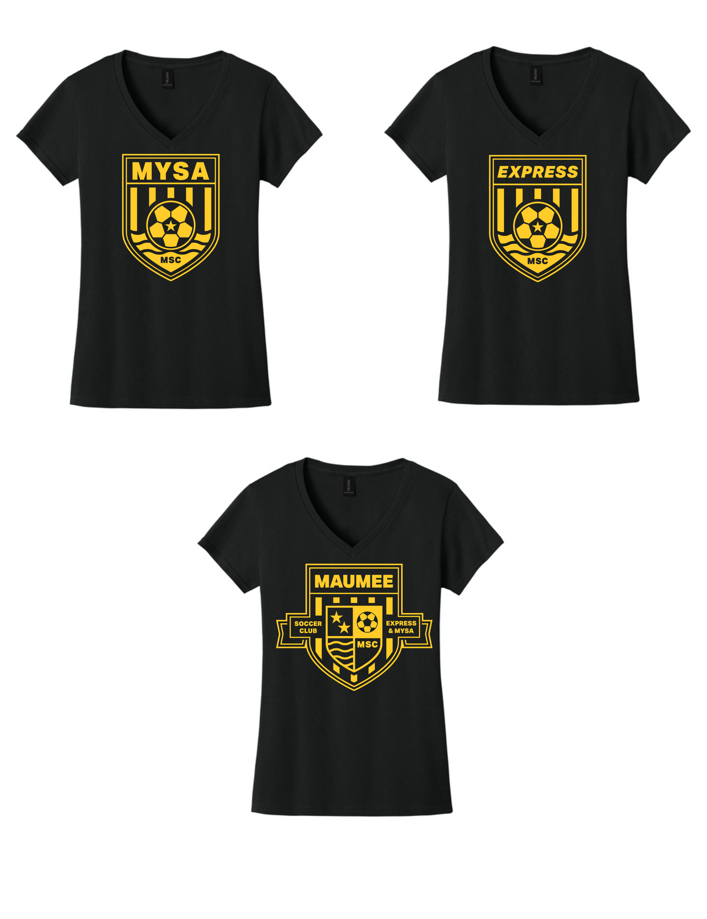 Gildan WOMEN'S Heavy Cotton V-Neck T-Shirt MSC