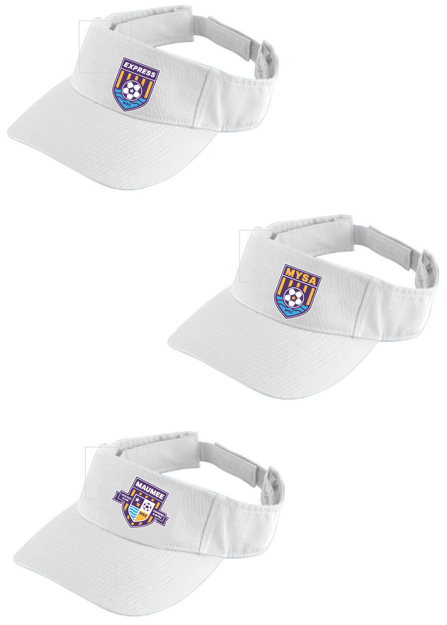 Sport Twill Visor YOUTH & ADULT MSC