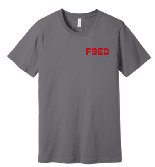 Bella+Canvas Unisex Short Sleeve Tee - Snake & Staff Design FSED