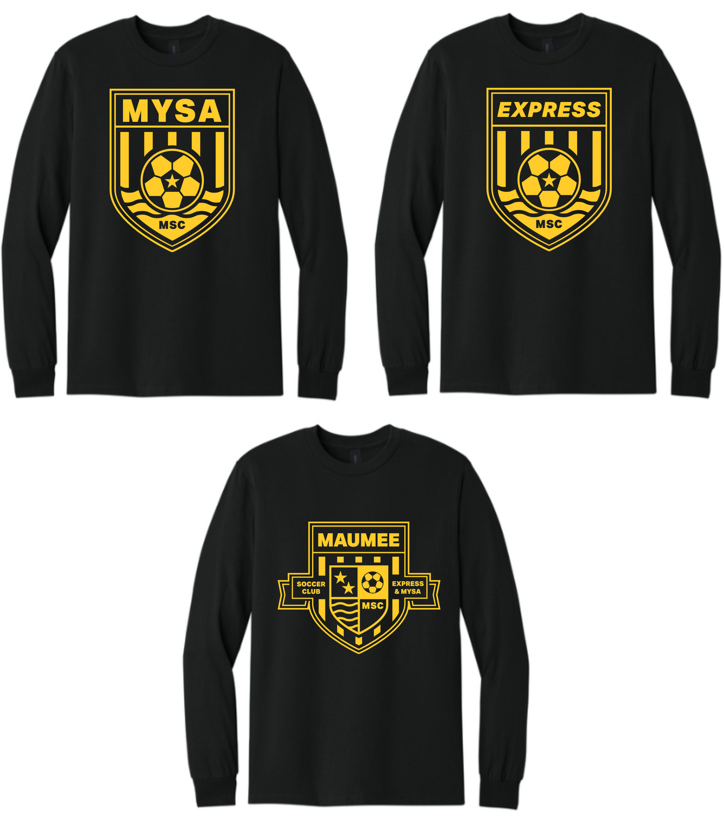 Gildan Heavy Cotton Long Sleeve T-Shirt YOUTH & ADULT MSC