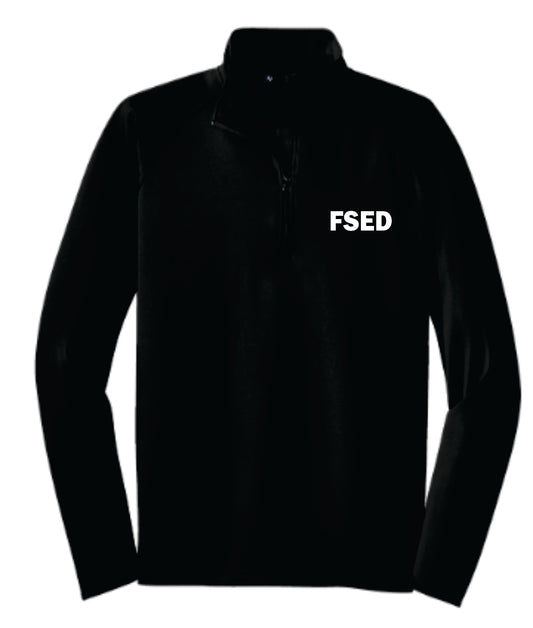 Sport-Tek Sport-Wick 1/4 Zip Pullover - Men's Cut FSED