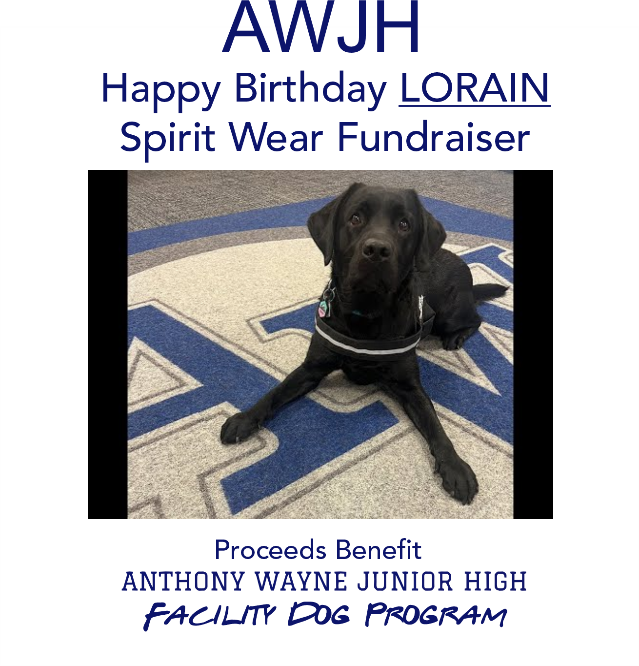 Happy Birthday Lorain Spirit Wear Shop