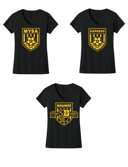 Gildan WOMEN'S Heavy Cotton V-Neck T-Shirt MSC