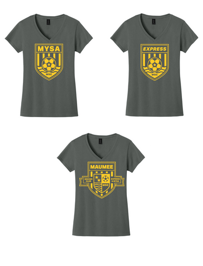 Gildan WOMEN'S Heavy Cotton V-Neck T-Shirt MSC