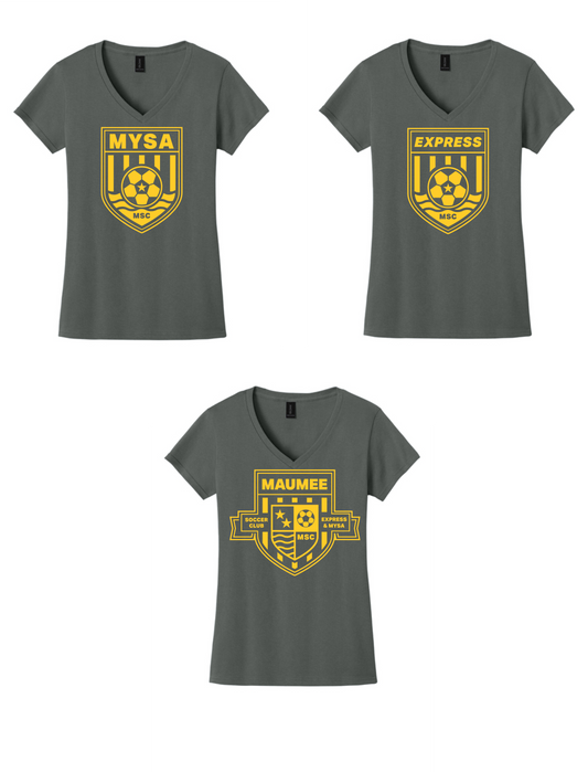 Gildan WOMEN'S Heavy Cotton V-Neck T-Shirt MSC