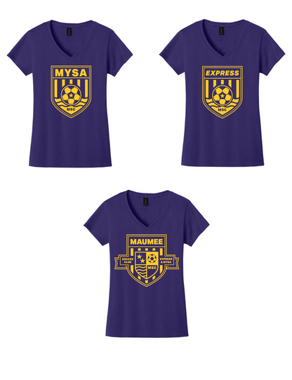 Gildan WOMEN'S Heavy Cotton V-Neck T-Shirt MSC