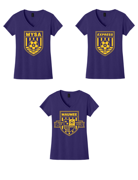 Gildan WOMEN'S Heavy Cotton V-Neck T-Shirt MSC