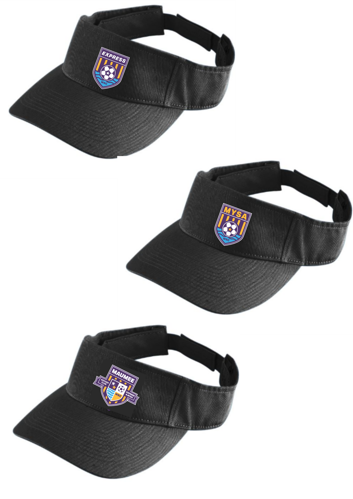 Sport Twill Visor YOUTH & ADULT MSC