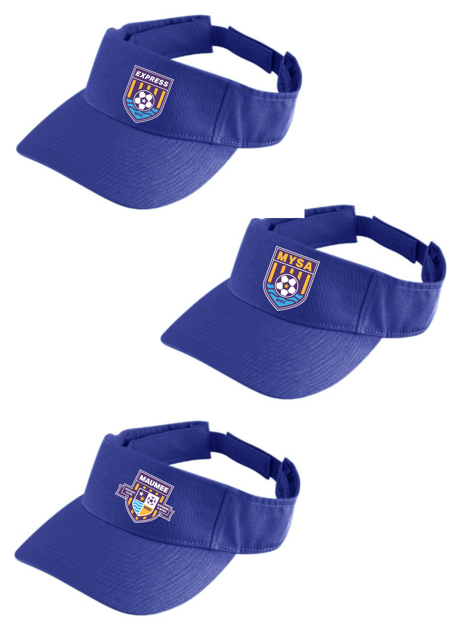 Sport Twill Visor YOUTH & ADULT MSC