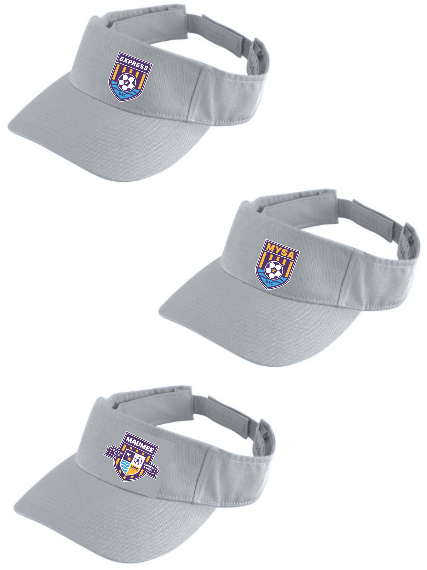 Sport Twill Visor YOUTH & ADULT MSC
