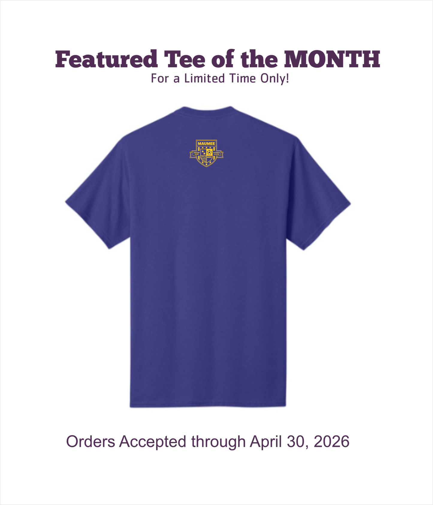 ⭐ FEATURED TEE OF THE MONTH ~ LIMITED TIME!!