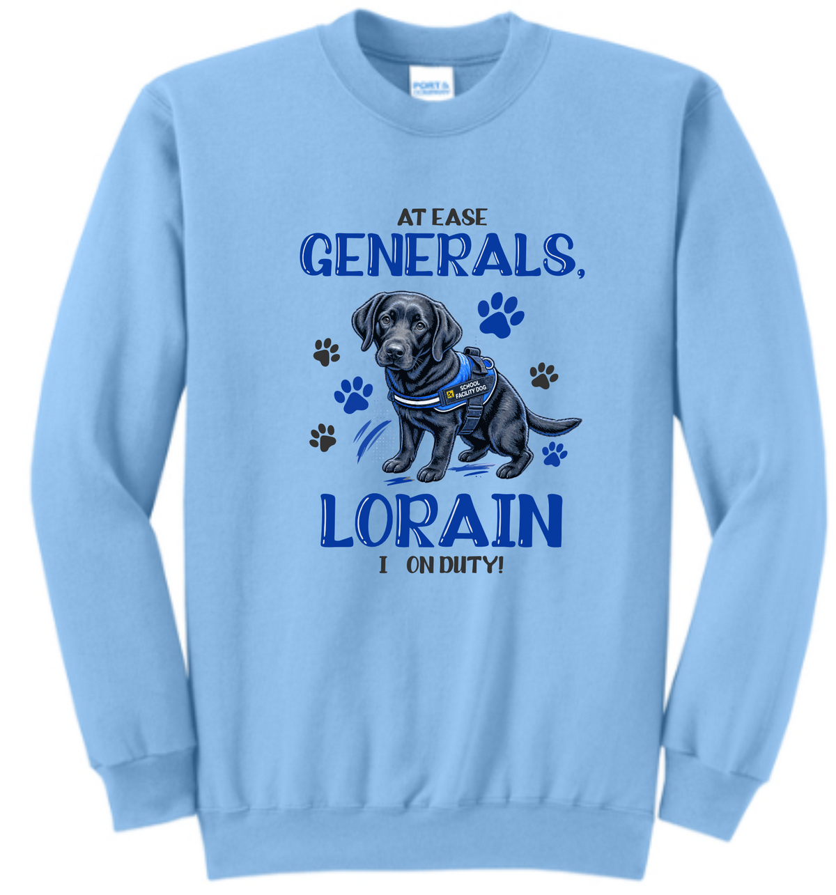 At Ease Generals Crewneck Sweatshirt AW