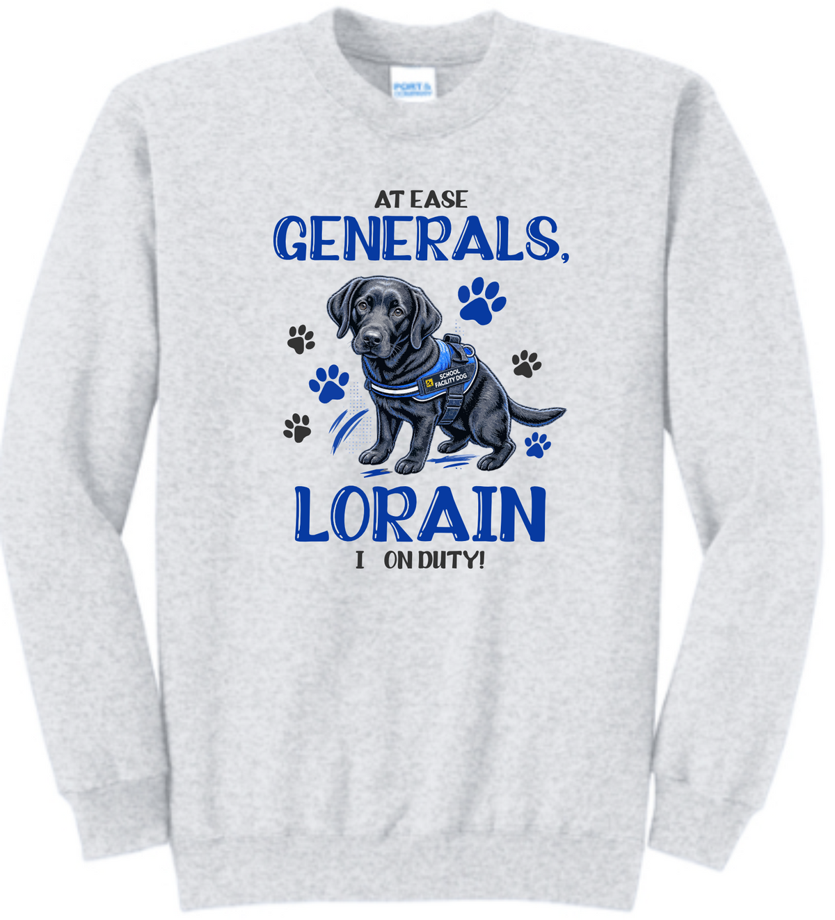 At Ease Generals Crewneck Sweatshirt AW