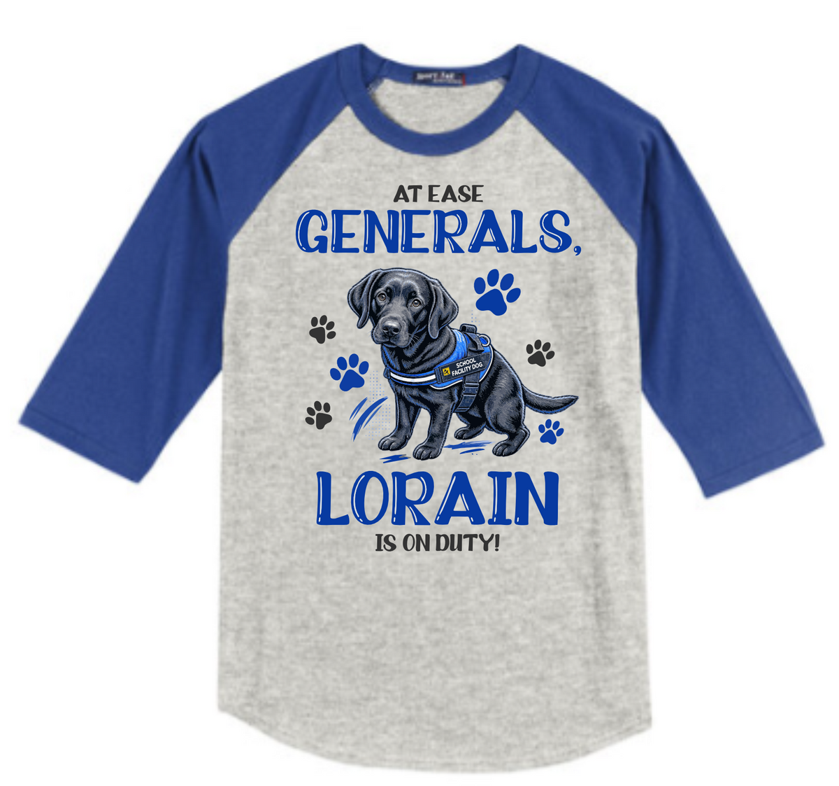 At Ease Generals Colorblock Raglan Jersey AW