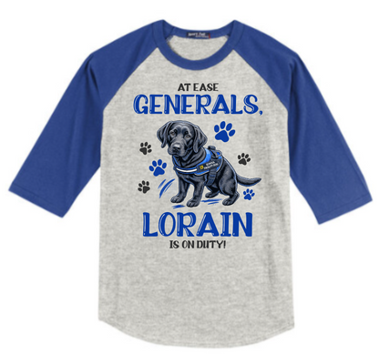 At Ease Generals Colorblock Raglan Jersey AW