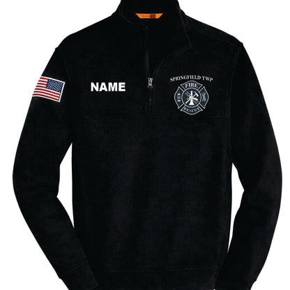 CornerStone 1/2-Zip NewYorker Job Shirt STFD