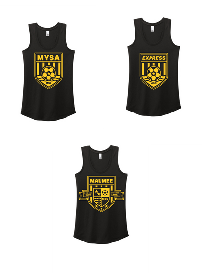 District WOMEN'S Perfect Tri Racerback Tank MSC