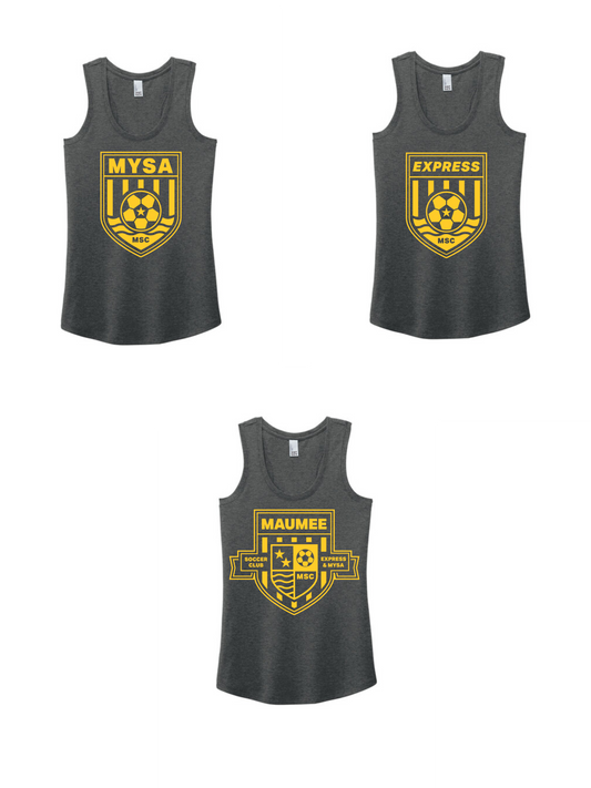 District WOMEN'S Perfect Tri Racerback Tank MSC