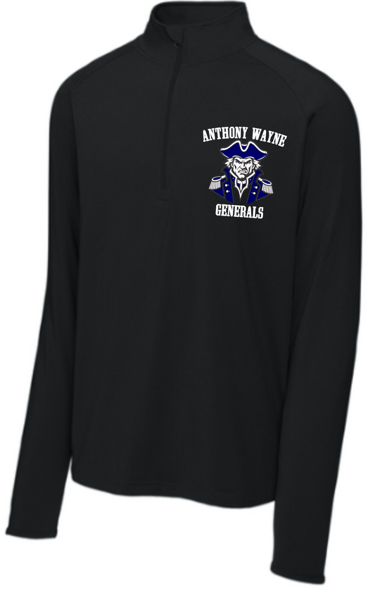 Sport-Wick Dry Fit 1/4 Zip Unisex Cut Pullover AW