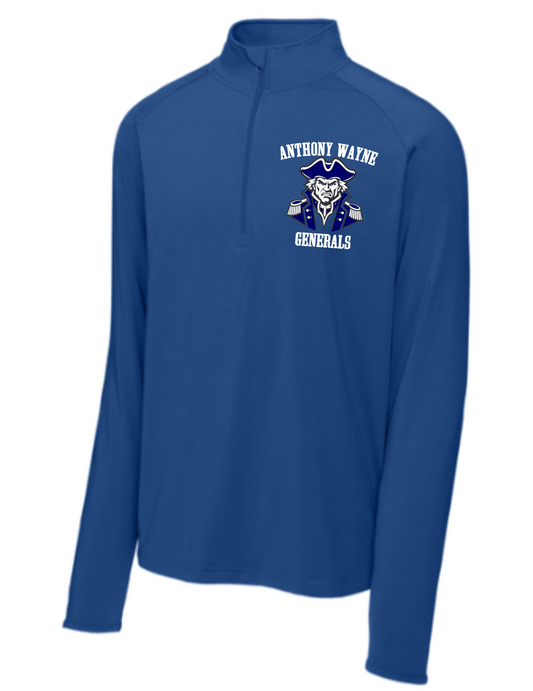 Sport-Wick Dry Fit 1/4 Zip Unisex Cut Pullover AW