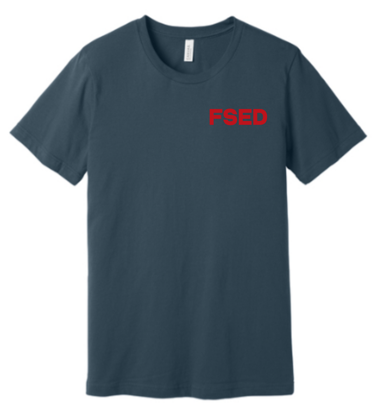 Bella+Canvas Unisex Short Sleeve Tee - Snake & Staff Design FSED