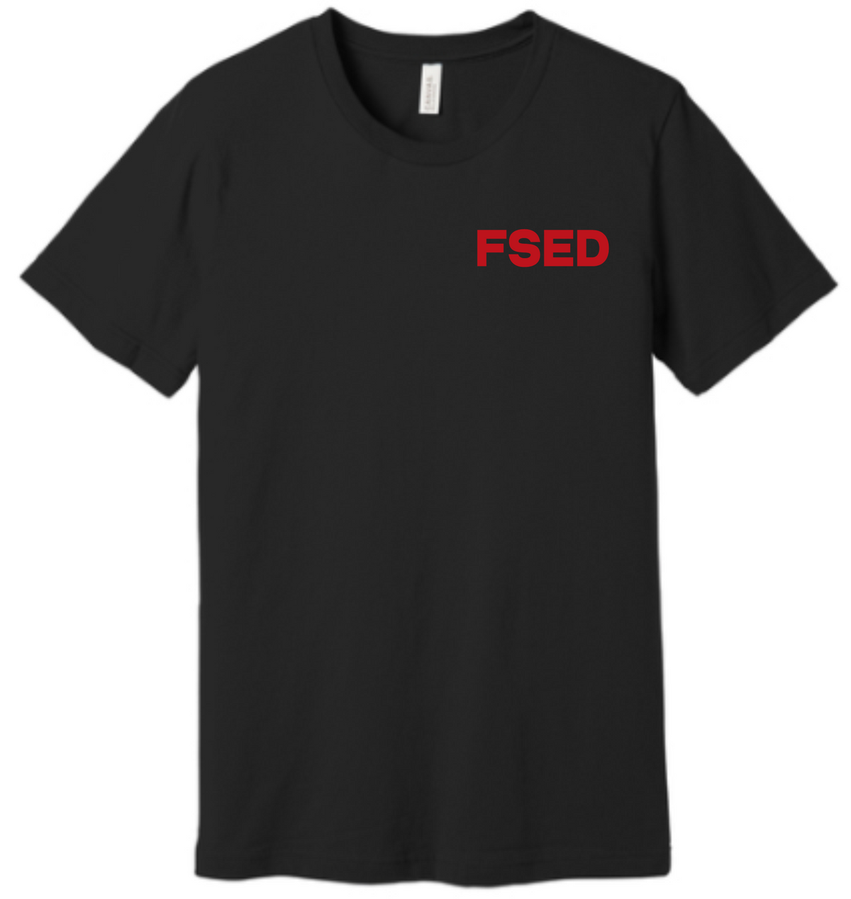 Bella+Canvas Unisex Short Sleeve Tee - Snake & Staff Design FSED