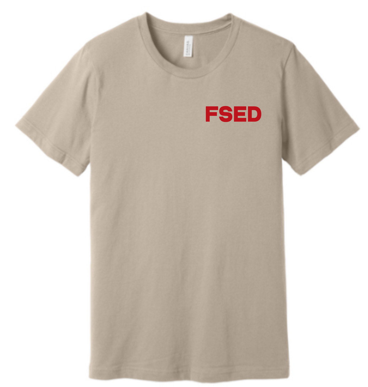 Bella+Canvas Unisex Short Sleeve Tee - Plus Design FSED