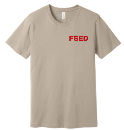 Bella+Canvas Unisex Short Sleeve Tee - Plus Design FSED