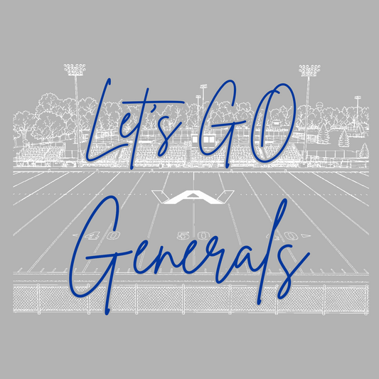 Let's GO Generals Stadium Design AW