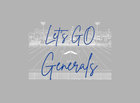 Let's GO Generals Stadium Design AW