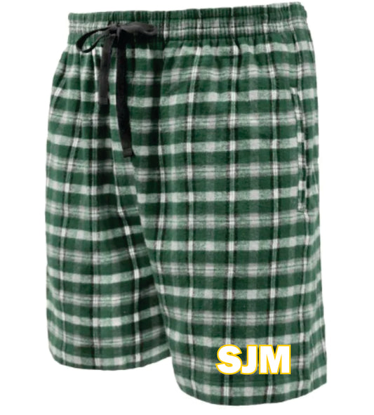Adult Flannel Shorts with Pockets SJM