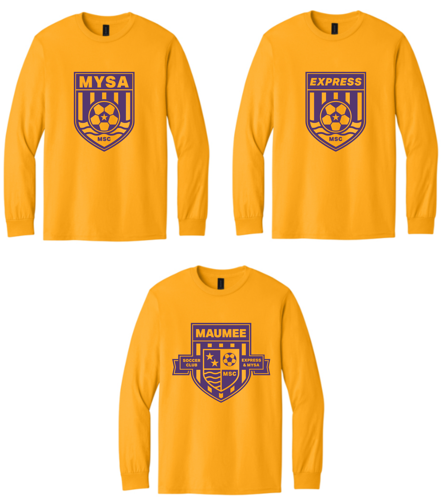 Gildan Heavy Cotton Long Sleeve T-Shirt YOUTH & ADULT MSC