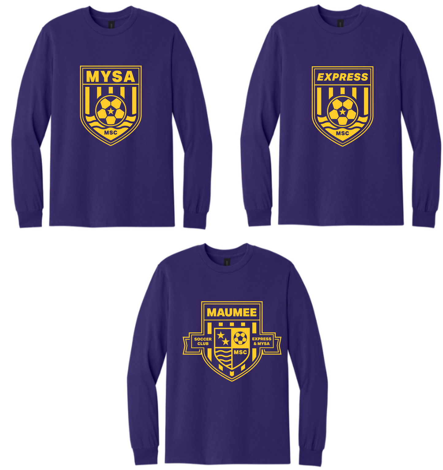 Gildan Heavy Cotton Long Sleeve T-Shirt YOUTH & ADULT MSC