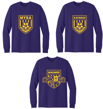 Gildan Heavy Cotton Long Sleeve T-Shirt YOUTH & ADULT MSC