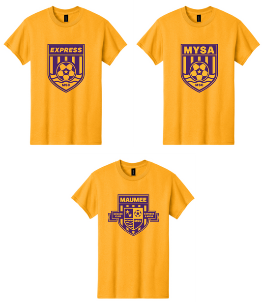 Port & Company Cotton Short Sleeve T-Shirt YOUTH & ADULT MSC