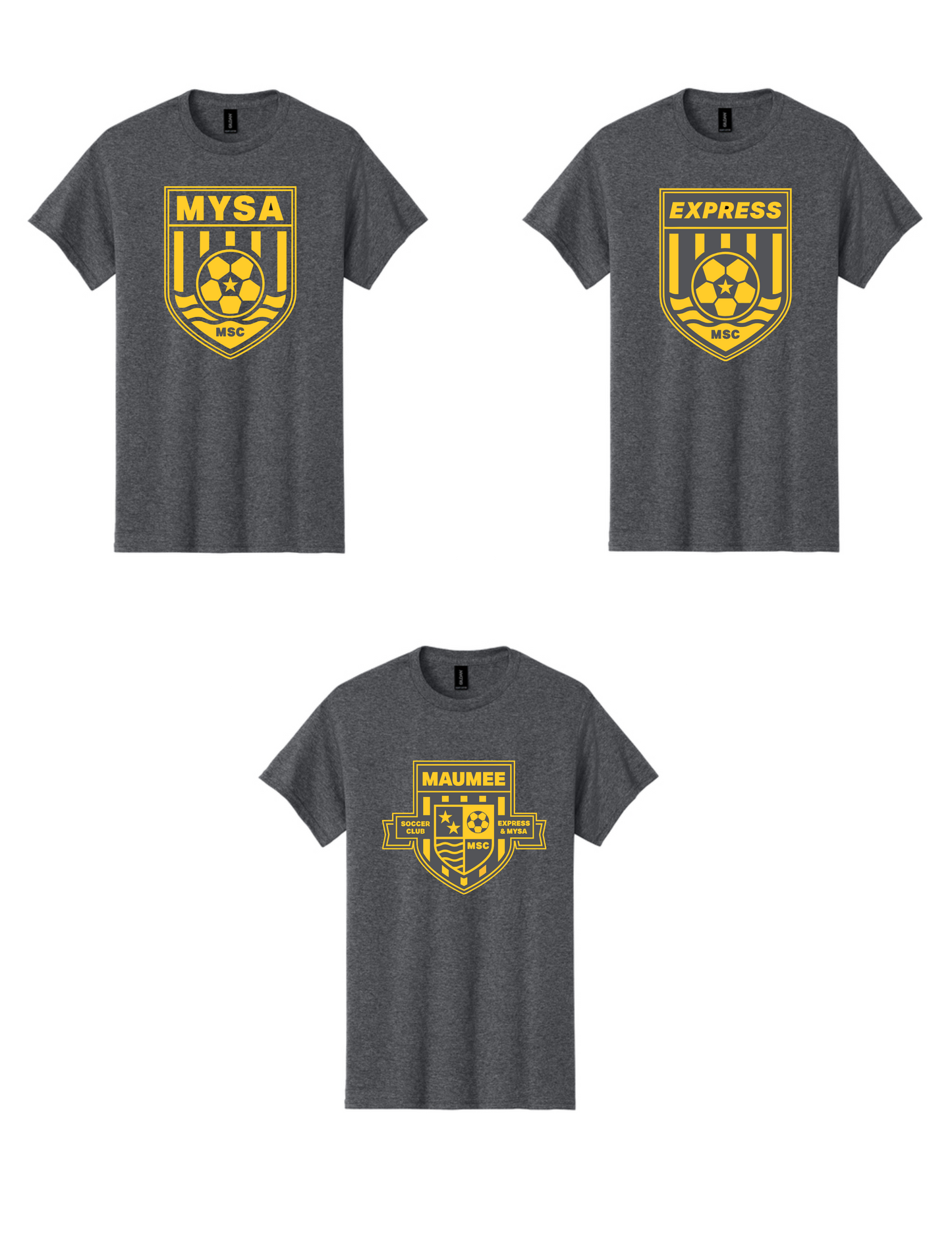 Port & Company Cotton Short Sleeve T-Shirt YOUTH & ADULT MSC