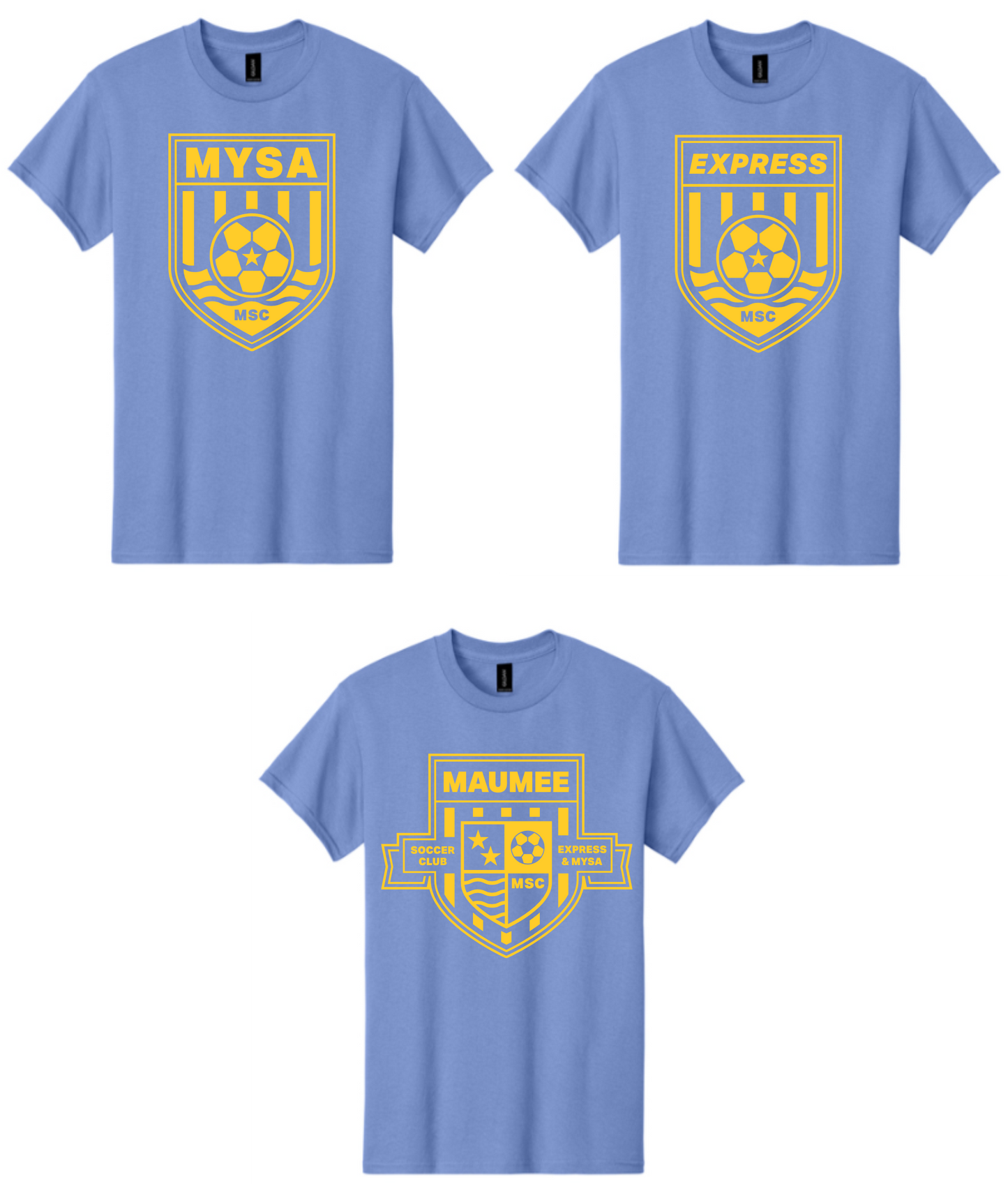 Port & Company Cotton Short Sleeve T-Shirt YOUTH & ADULT MSC