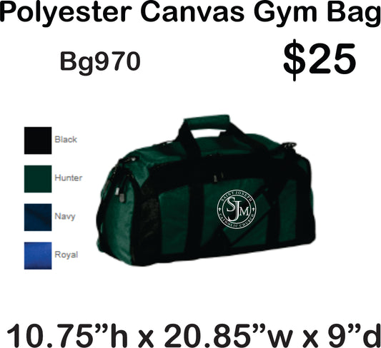 Polyester Canvas Gym Bag BG970