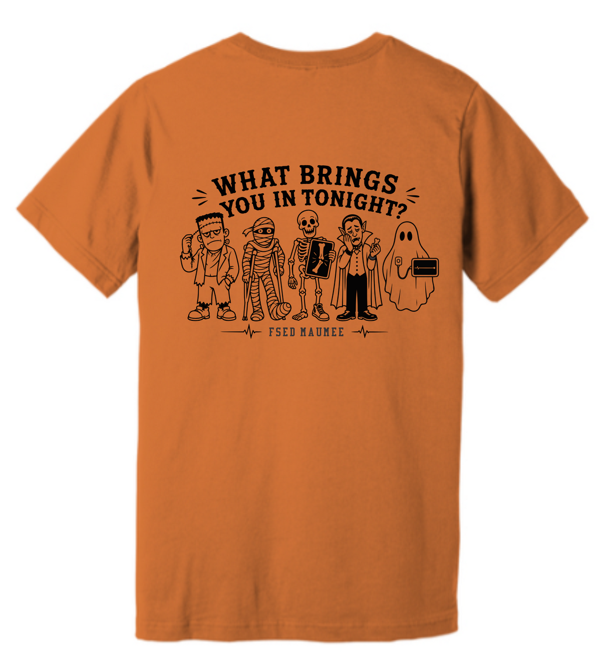 Bella+Canvas Unisex Short Sleeve Tee - Halloween  FSED
