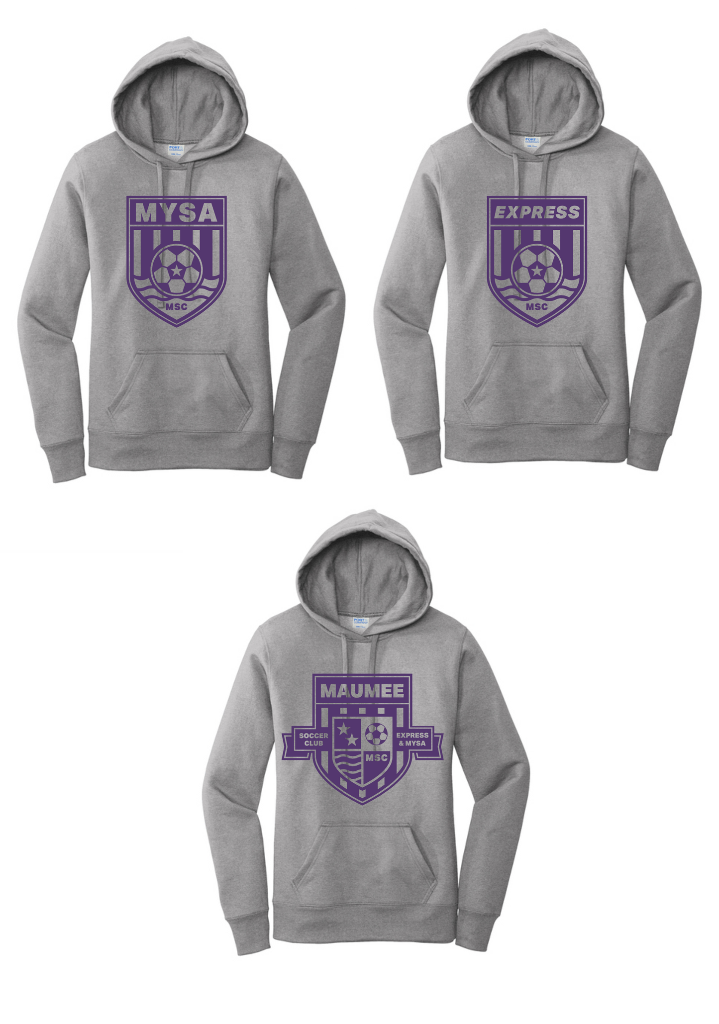 Port & Company WOMEN'S Hooded Sweatshirt  MSC