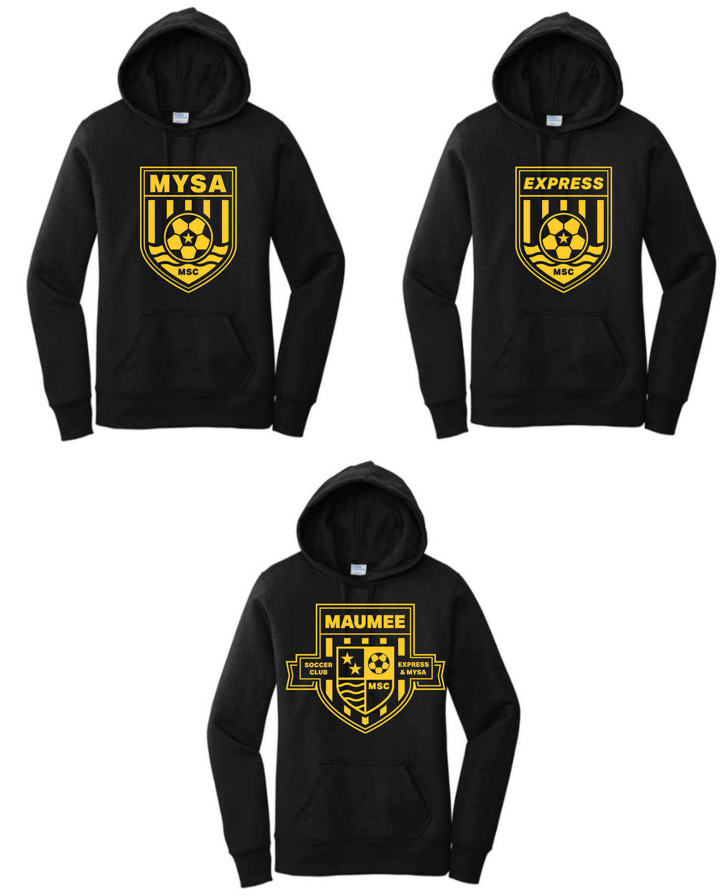 Port & Company WOMEN'S Hooded Sweatshirt  MSC