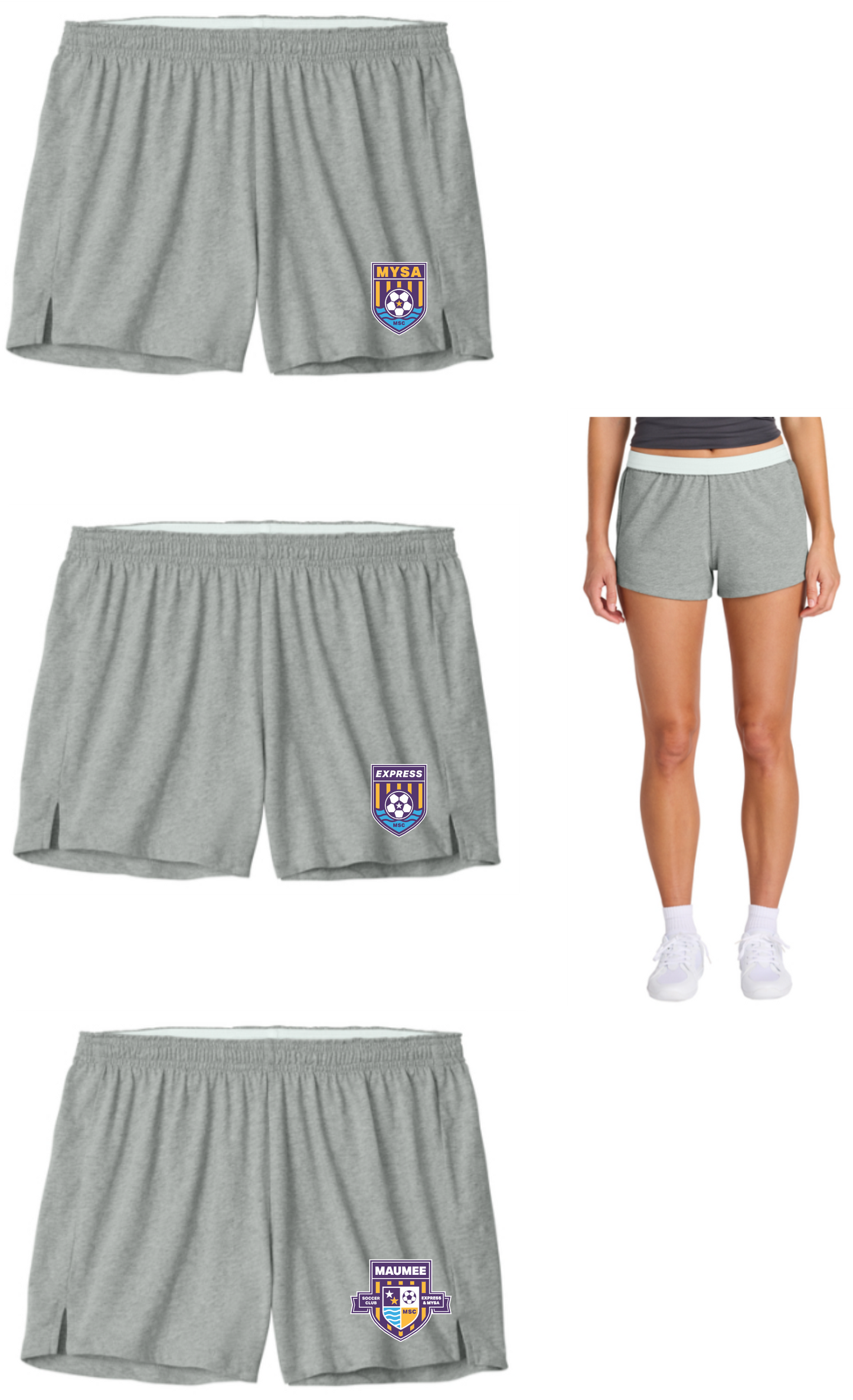 Sport-Tek WOMEN's & GIRL's Jersey Knit Squad Shorts MSC