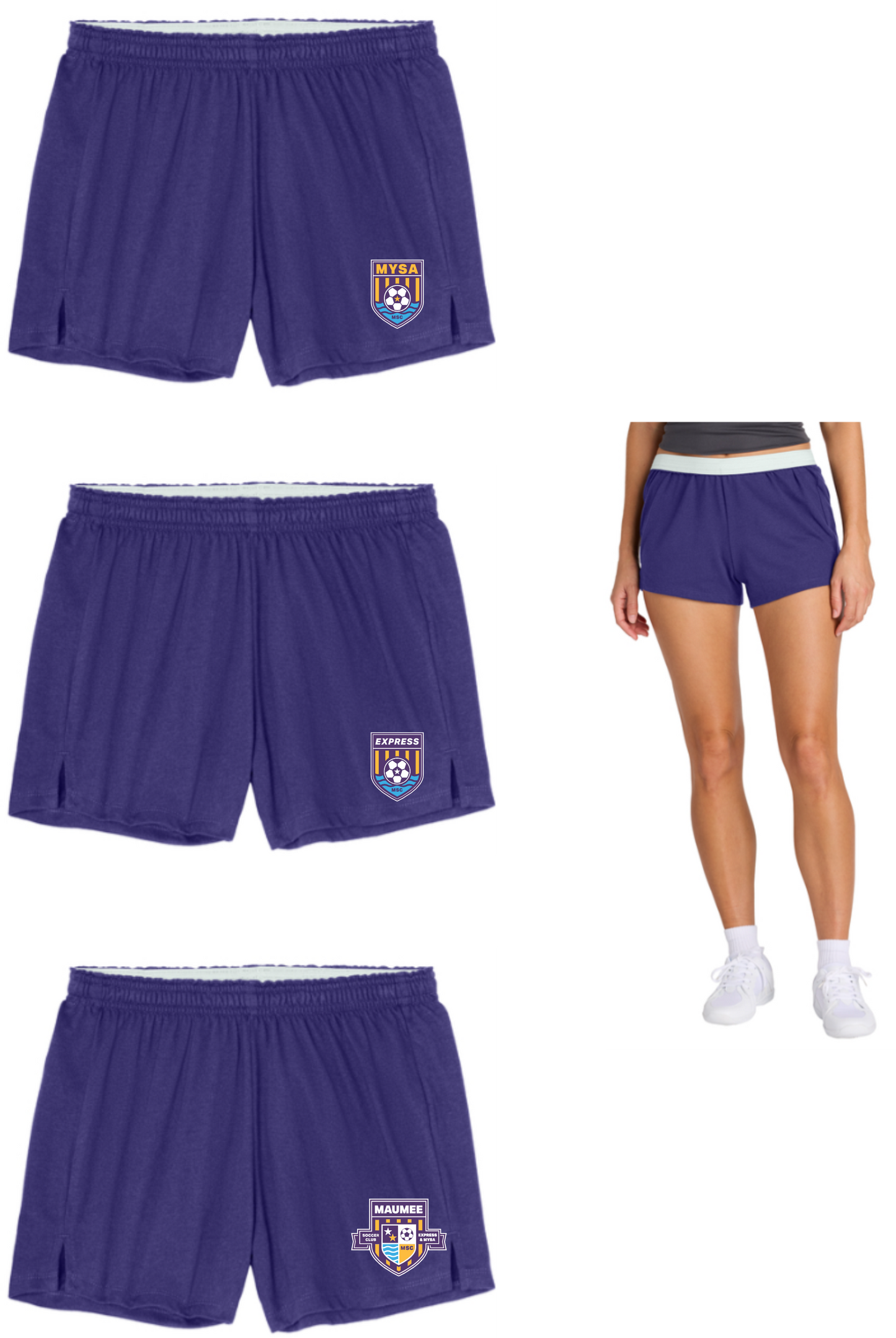 Sport-Tek WOMEN's & GIRL's Jersey Knit Squad Shorts MSC