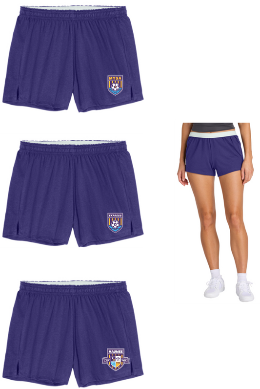 Sport-Tek WOMEN's & GIRL's Jersey Knit Squad Shorts MSC