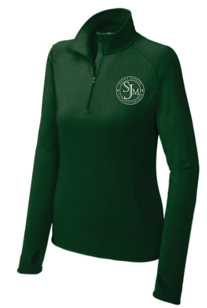 Women's Sport Tek Sport-Wick Stretch 1/4 Zip  SJM