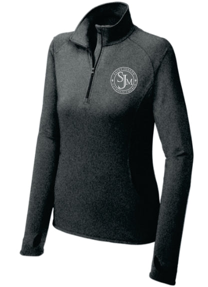 Women's Sport Tek Sport-Wick Stretch 1/4 Zip  SJM