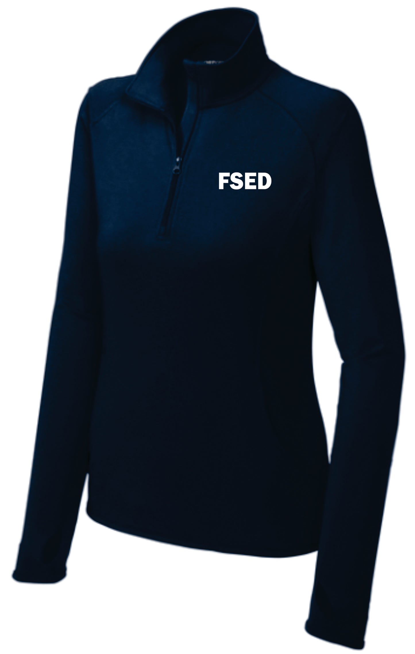 Sport-Tek Sport-Wick 1/4 Zip Pullover - Women's Cut FSED