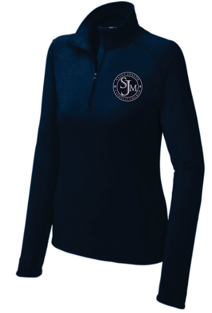 Women's Sport Tek Sport-Wick Stretch 1/4 Zip  SJM