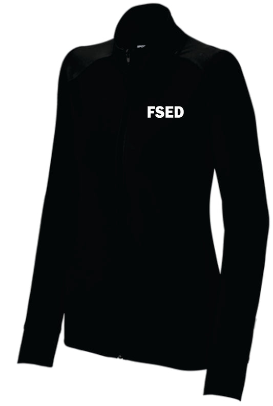 Sport-Tek Sport-Wick Full Zip Cadet Jacket - Women's Cut FSED