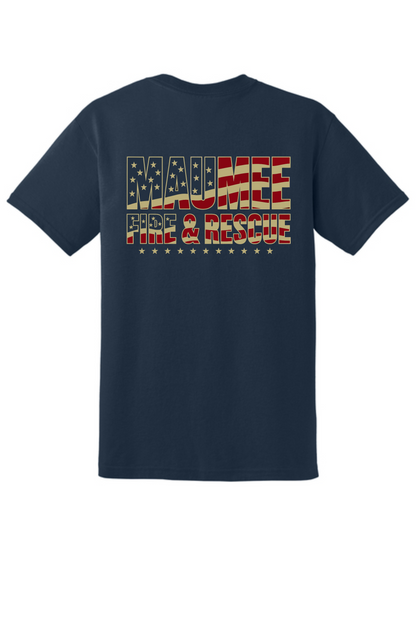 Gildan Short Sleeve Patriotic T-Shirt MFD